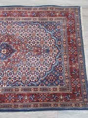 Turkish Silk&Wool Hand Made Bohemian Royal Classic Design, Turkish Rug 3×4.6 Ft