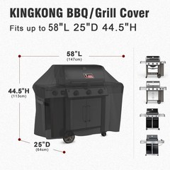 7130 Grill Cover Weber Genesis II 3 Burner Grill & Genesis 300 Series Grills