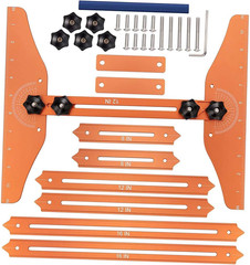 Stair Treads Gauge Template Tool Measuring Stair Tool, Easily Adjust Angle,Layou