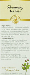 Rosemary Leaf Tea Organic 24 Bag, 0.74 Ounce