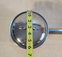 Vintage Belgium 2 QT Double Boiler Pans Lid Stainless Steel MANOR HOUSE
