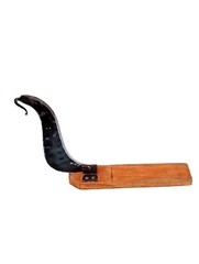 Wooden Vegetable Boti Fish Cutter Bonti Chopper Peeta Kathi Indian knife Kitchen