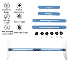 Stair Tread Template Tool 11″-60″ Adjustable Length Stair Measuring Tread Jig