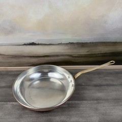 Williams Sonoma Ruffoni Historia Hammered Copper Frying Pan 11” Dinged Flaws