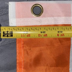 Tennessee Volunteers Orange & White Nylon Flag w/ Grommets 35 x 58 in