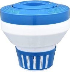 Mini Floating Chlorine Dispenser Holder Fits 1 Inch Chemical Tablets ONLY,Pool