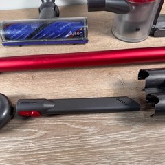Dyson SV25 V8 Red Stick Vacuum Cleaner Bundle -NO BATTERY INCLUDED