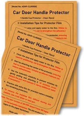 3M-5Pcs Car Door Handle Cup Protector/Sticker/Guard, 3M-Ppf(Paint Protection Fil