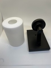 Generation Lighting Oak Moore 4.875-in 1-Light Black Modern/Contemporary Vanity