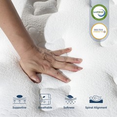 10″12″14″ Twin Full Queen King Size Mattress in a Box Hybrid Spring Memory Foam
