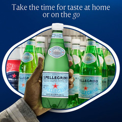 S.Pellegrino Sparkling Natural Mineral Water, Plastic Bottles, 16.9 Fl Oz (Pack