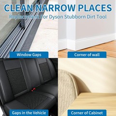 Stubborn Dirt Brush Vacuum Attachment Compatible for V7 V8 V10 V11 V15 Vacuum