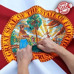 Anley Rip-Proof Double Sided 3-Ply Florida State 3×5 Ft USA FL State Flags