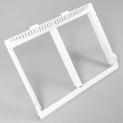 White Crisper Drawer Cover Frame Fit For Frigidaire Refrigerator 240364787 New