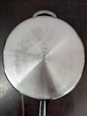 Williams Sonoma Open Kitchen 3 Qt Stainless Steel Sauté Pan w Lid 1220T