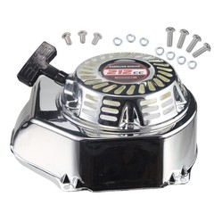 Silver Pull Start Recoil Starter w/Cover For Predator 212 Honda GX160 GX200