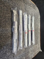 (QTY 5 PAIRS) Prime-Line MP7212 19.75in Drawer Slides Bottom Mount 75lb Load Cap