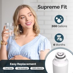 Fit For Samsung RF28HMEDBSR RF28HMEDBSR/AA Refrigerator Water Filter 3 Pack