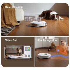 Roborock Qrevo Curv Vacuum&Mop,18500Pa,Zero-Tangling,FlexiArm Tech – Refurbished