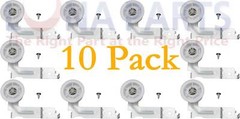 10 Pack DC93-00634A Samsung Dryer Idler Pulley Wheel & Bracket Upgraded Design