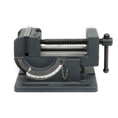 4.25 × 1.75 in. Industrial Strength Benchtop and Drill Press Tilting Angle Vise