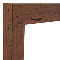 Craig Frames 1.25″ Flat Distressed Rustic Brown Picture Frame