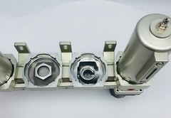 3/4″ NPT Heavy Duty Industrial Grade 4 Stage Filters(Missing 2 Stages) FOR PARTS