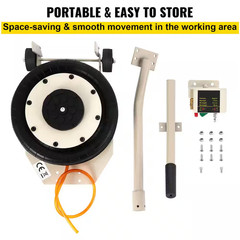 Pneumatic Jack, 5 Ton/11023 Lbs. Triple Bag Air Jack, Lifting Height 6.3-15.75 I
