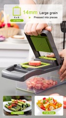 16-in-1 Vegetable Chopper Onion Dicer Mandoline Slicer Food Cutter Kitchen Tool
