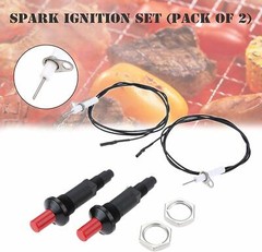 2-pack Universal Piezo Spark Igniter Push Button Gas Fireplace Grill BBQ Stove