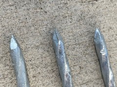 12 in. Galvanized Spiral Landscape Edging Spikes – 1 Gauge Steel – Sandbaggy