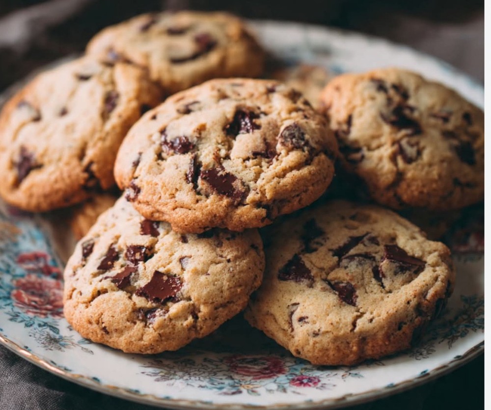 24 (2dz) Homemade Chocolate chip Cookies natural ingredient old fashion