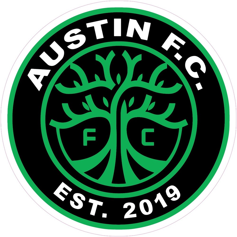 Austin FC Soccer Vinyl Decal Sticker Car Truck Bumper Laptop Mug Tumbler Window