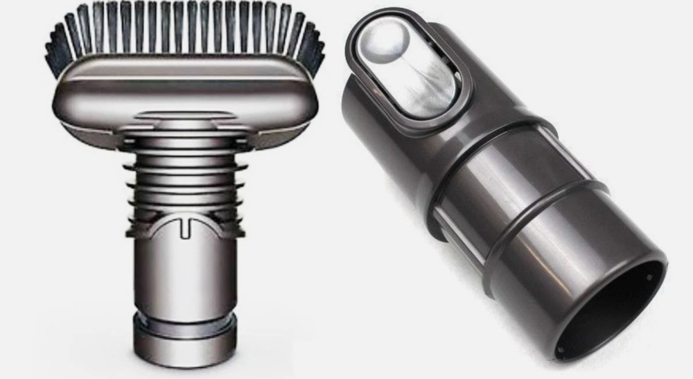 918508-01 Dyson Stubborn Dirt/Stiff Bristle Brush Attachment Tool with adapter