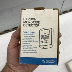 System Sensor CO1224 Carbon Monoxide Gas Detector New