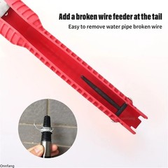 8 in 1 Faucet Sink Installer Home Multi Tool Pipe Wrench For Plumbers Homeowners