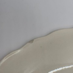 Vernon Ware Early Days California Red Transferware 14in Platter San Francisco