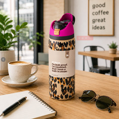 NEW Owala “Wild At Heart” 32oz Sip Free Limited Edition UO Cheetah Leopard Print