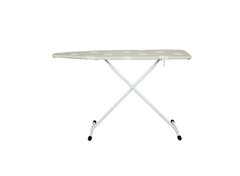 Full‑Size T‑Leg Ironing Board – , Adjustable Height, Steel Frame, Thick Padded