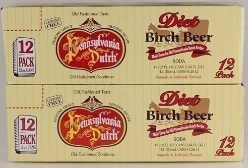 AmishTastes PA Dutch Diet Birch Beer in Horse ’n Buggy Box, Protected With…