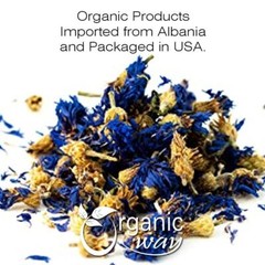 Organic Way Cornflower Blue Whole – Herbal Tea | Kosher & USDA Certified
