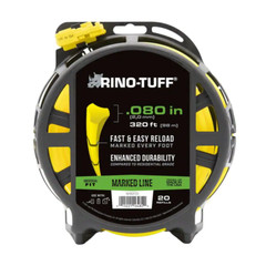RINO-TUFF Pro Universal .080″ x 320′ Replacement Gas Electric. Trimmer Line 39D