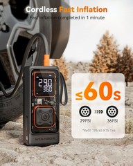 WOLFBOX Tire Inflator Air Compressor 150 PSI Portable Air Pump for Car Tires