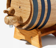 Marcellin Charred American White Oak Mini Aging Barrel Wooden Cask