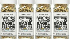 4 Packs Trader Joe’s Everything but The Bagel Sesame Seasoning Blend 2.3 oz Each