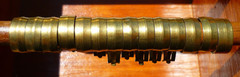 (16) Vintage Brass Finish 5/8″ Clip-On Cafe Curtain Drapery Rings