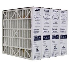 Trion Air Bear 255649-103 (4 Pack) Pleated Furnace Air Filter 20″x20″X5″ MERV 8