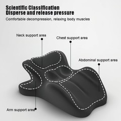 Sweet Spot Couple Pillow Couple Pillow Hip Pad Wedge Pillow Memory Foam 27°Angle