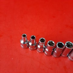 NEW 5/32 to 9/16″ Easy Read 11pc Craftsman 6 Point 1/4 Drive Shallow Socket Set