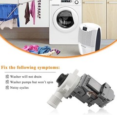 2024 UPGRADE W10276397 Washer Drain Pump FIT for Whirlpool kenmore B40-3A 18743
